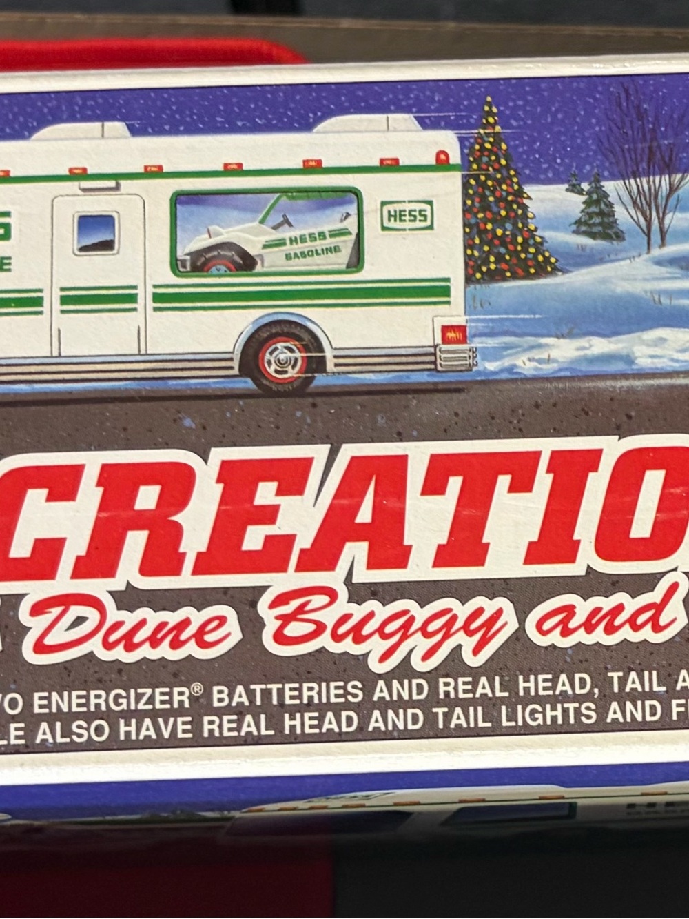 NIB Hess 1998 Recreation Van Dune Buggy Motorcycle